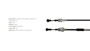 Imagen de CABLE CAMBIO VELOCIDAD ENGANCHE FIAT PULSE 1.3 DRIVE 1.3